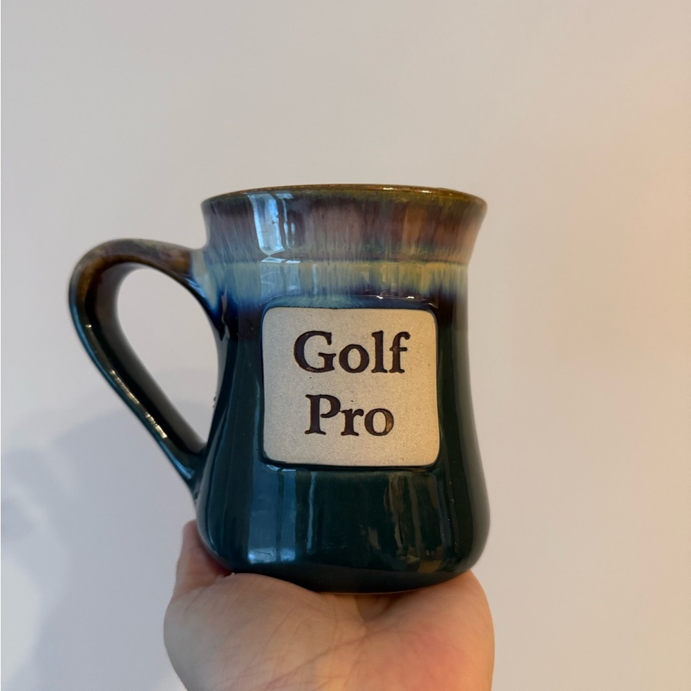 Large pottery GOLF PRO mug- perfect‎ condition - Picture 4 of 4